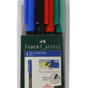 Faber-Castell Multi-Marker - Pack of 4 (Assorted)